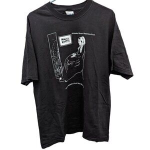 Whistler's Mother House Museum of Art Black Hanes Tshirt Extra Large XL (46-48)